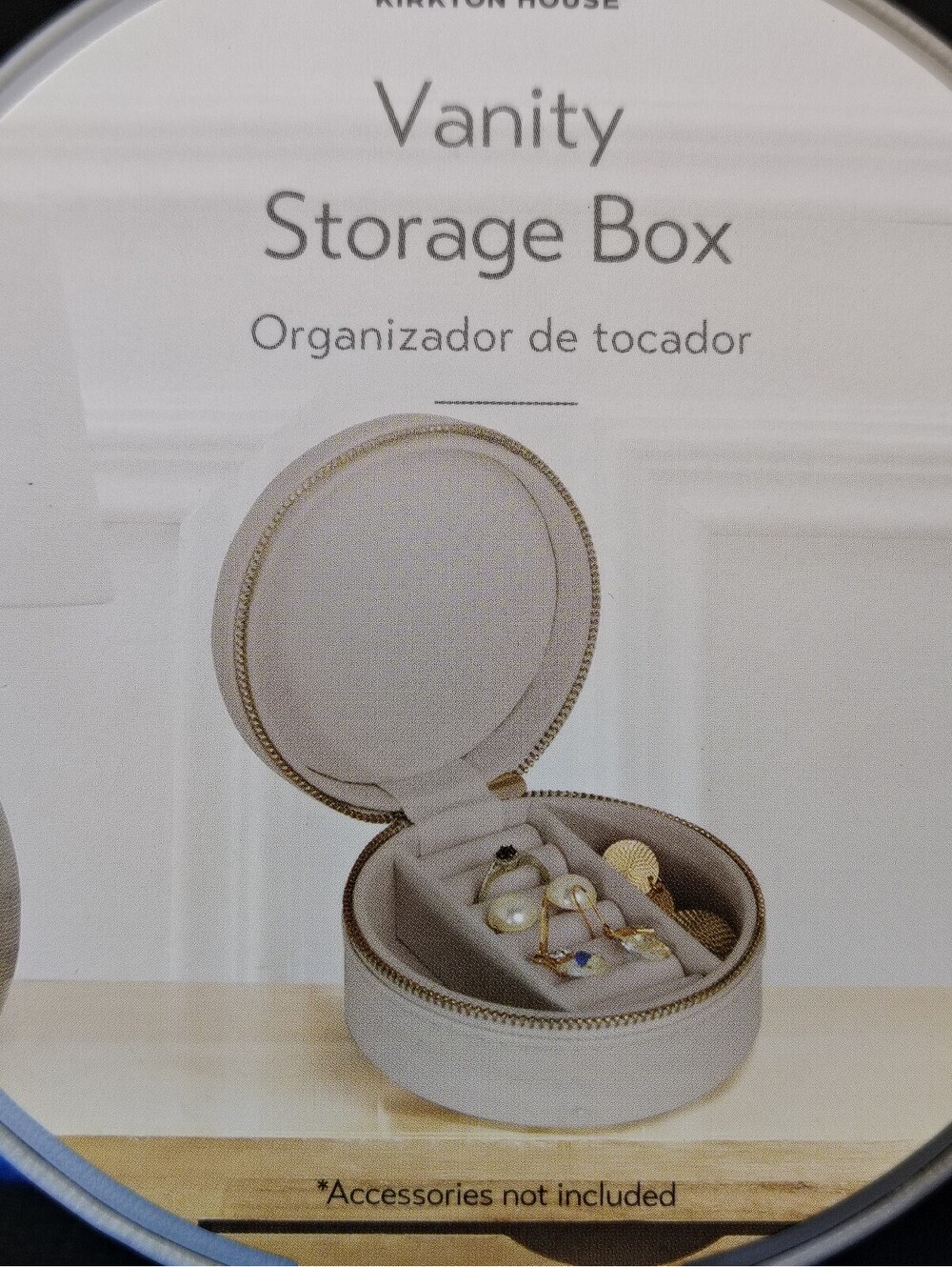 Small Vanity Storage Box
